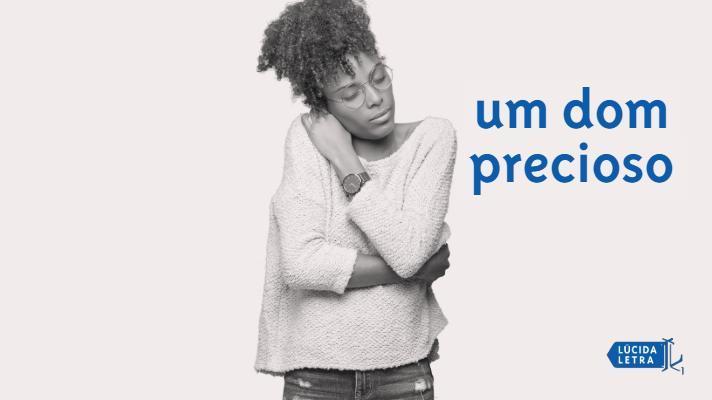 Autoabraço, imagem para post do livro Autocompaixão