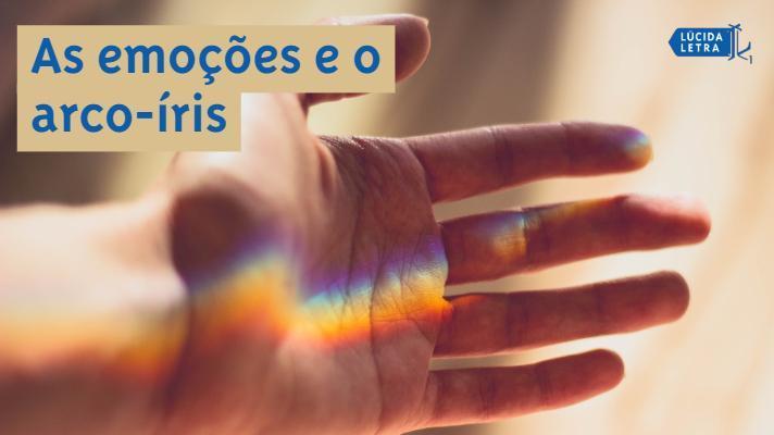 Arco-íris na mão